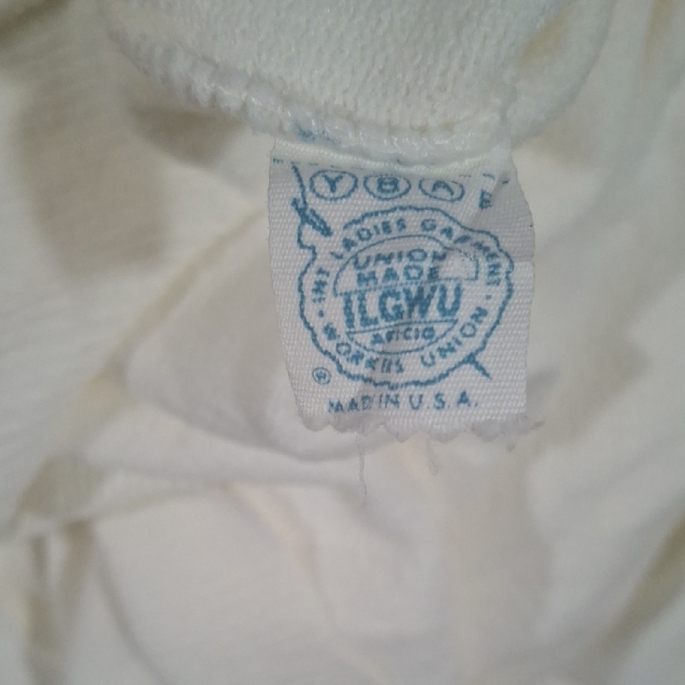 NEW.She Shells by Fairfield Women's White Sleeveless Collared Tank Top Size M - Picture 7 of 9